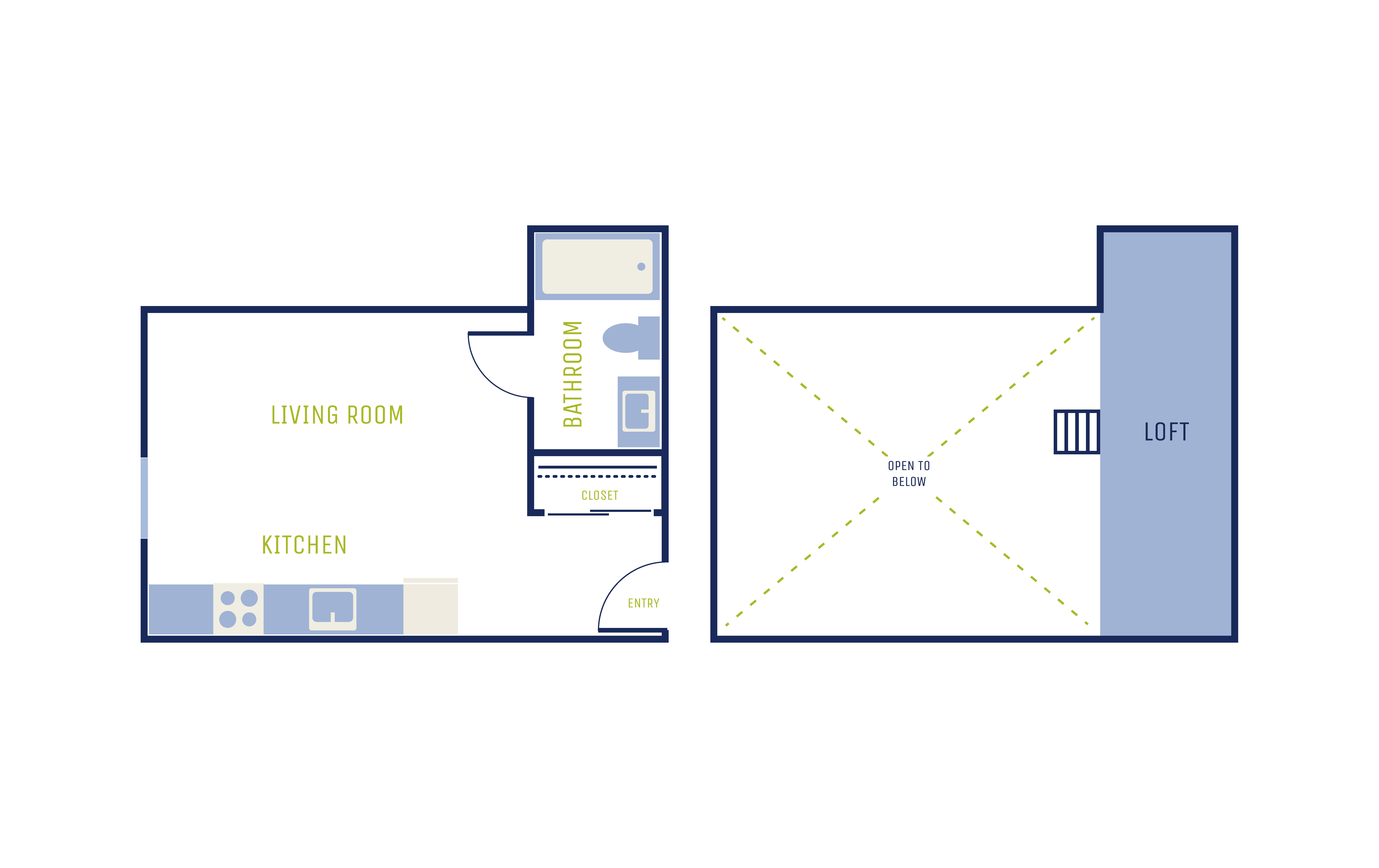 Studio Loft E - Affordable